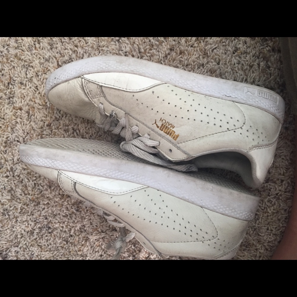 White puma Match sneakers